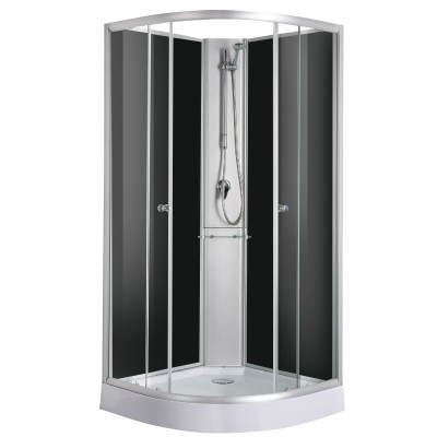 Sprchový box RIO black 90x90x203 (PS03B)